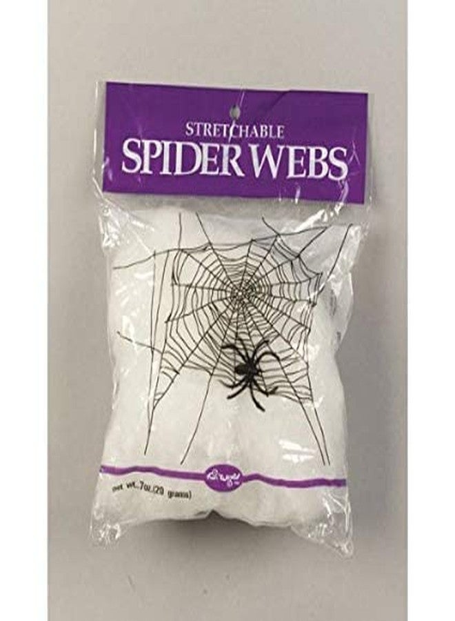 LUDALY White Stretchable Web - Image 1
